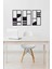 Minimalist Geometrik Ahşap Duvar Dekoru, 3 Lü Tablo 4