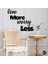 "live More Worry Less" Duvar Dekoru - Süsü, Lazer Kesim, Ahşap Dekoratif Tablo 2