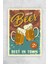 Retro / Vintage 3 Lü Beer Tablo Seti 3