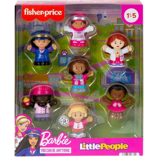 Fisher-Price HCF58 Little People Barbie Figürleri
