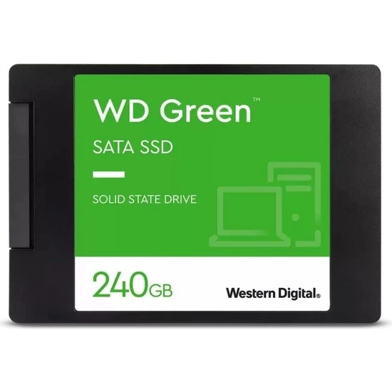 WD 240 GB Wd 2.5 Green 3D Nand 500MB/S 450MB/S WDS240G3G0A