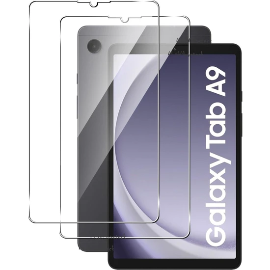 MTK Moveteck Samsung Galaxy Tab A9 8.7 Inç Ekran Koruyucu Şeffaf Cam Nano Esnek Kırılmaz Ekran Camı (SM-X110)