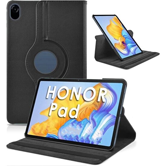 AktarMobile Honor Pad X9 11.5 2023 Kılıf 360° Dönebilen Standlı Kapaklı Tablet Kılıfı Smart Uyku Modlu Akıllı