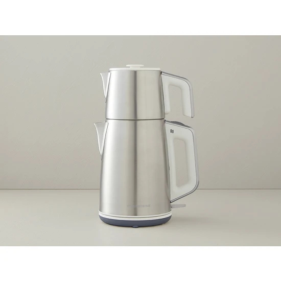 English Home Cmk 6010 Inox Çay Makinesi 2l Beyaz-Krom