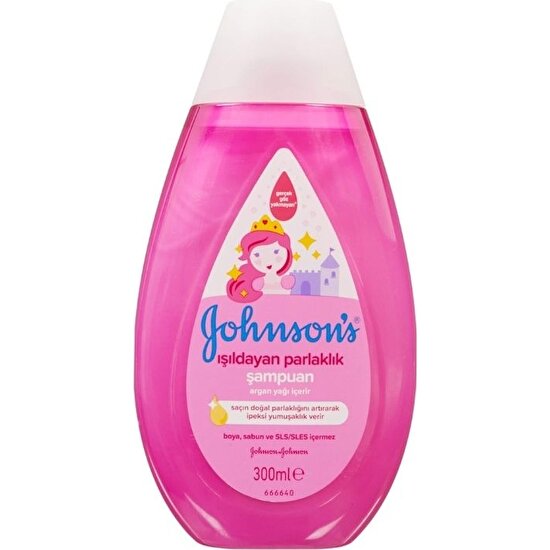 Johnson's Işıldayan Parlaklık Serisi Bebek Şampuanı 300 ml