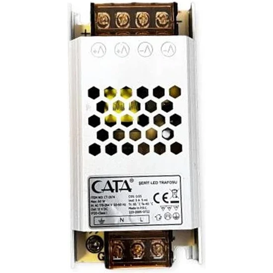 Cata CT-2674 Şerit LED Trafosu 5A