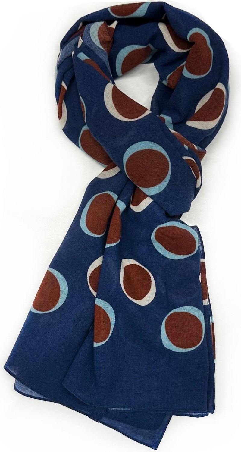 Kravatkolik Tipton Style Mavi Wool Kaşkol K476 görsel 5