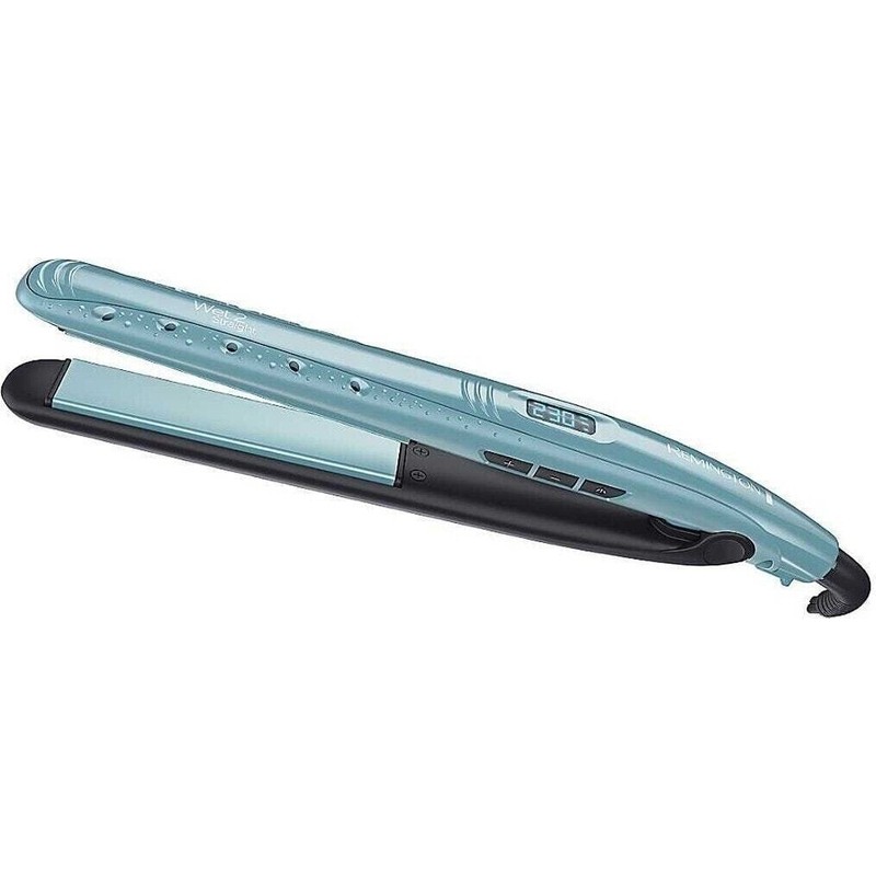 Remington WET2STRAIGHT Saç Düzleştirici Islak / Kuru S7300 E51 4008496870592 Seramik Plaka ile 10 Isı Ayarı