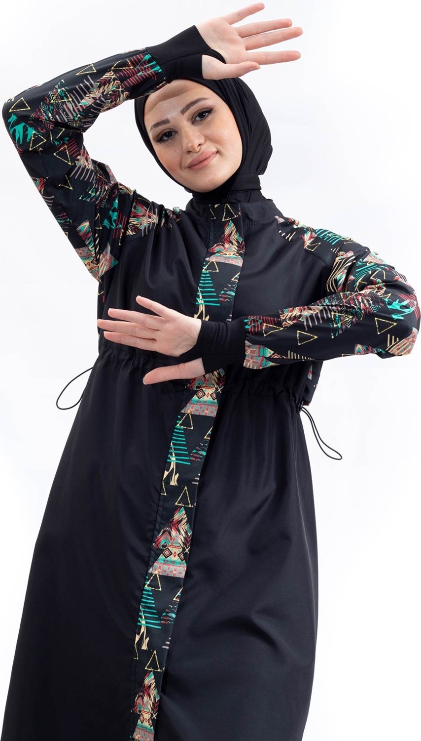 Esma Araz Design Tamtesettürlü Mayo Takımı görsel 5
