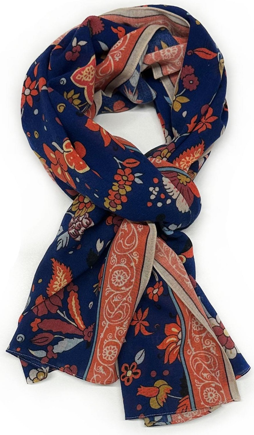 Kravatkolik Chilcote Style Mavi Wool Kaşkol K481 görsel 3
