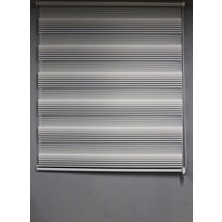 Decoviva Pliseli Zebra Stor Perde Fm 4501 Beyaz Gri Bej Antrasit Ev Ofis Mutfak Yatak Odası Çocuk Odası Salon Perdesi