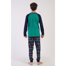 Vienetta Pamuklu Erkek Çocuk Uzun Kol Pijama Takım(9-10/15-16)