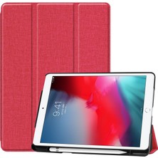 Seniee iPad 10.2/ipad Air 3/ipad Pro 10.5 Için Kalem Yuvalı Darbeye Dayanıklı Tablet Kılıfı (Yurt Dışından)