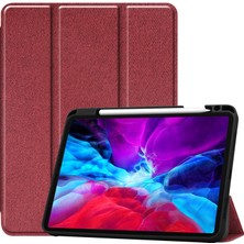 Seniee iPad Pro 12.9 2020/2018 Için Kalem Yuvalı Darbeye Dayanıklı Tablet Kılıfı (Yurt Dışından)