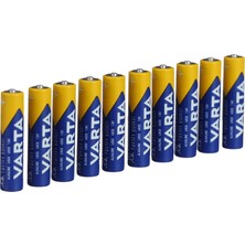 Varta Alkalin Endüstriyel  Aaa Size Kalem Pil 10'lu