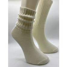 Ciho Socks 6 Çift Kışlık Kadın Yünlü Uyku Çorabı Soft Touch