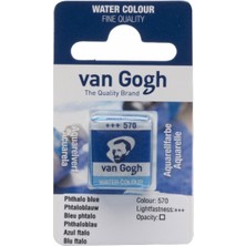Van Gogh Suluboya Tablet 570 Phthalo Blue