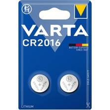 Varta CR2016 Lityum Pil 2'li