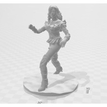3duman The Witcher Yennefer Of Vengerberg Figürü  Beyaz  10 x 15 cm