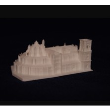 3duman Granada Katedrali Figürü  Beyaz  10 x 15 cm
