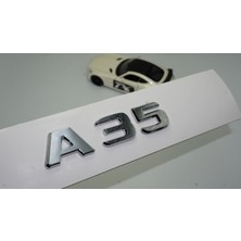 Dk Benz A35 Bagaj Krom Abs 3m 3D Yazı Logo