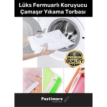 Pastimore Premium Serisi Lüks Fermuarlı Koruyucu Leke Çıkartıcı Ayakkabı Çamaşır Yıkama Torbası Filesi 2 Adet