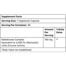 Best Naturals Nattokinase , 2.000 Fu , 90 Kapsül