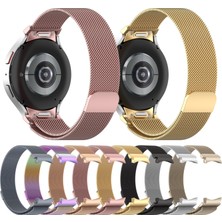 Nezih Case Samsung Galaxy Watch 6 40/44MM - Watch 6 Classic 43/47MM Uyumlu Orijinal Pim Hasır Metal Kordon