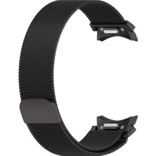 Nezih Case Samsung Galaxy Watch 6 40/44MM - Watch 6 Classic 43/47MM Uyumlu Orijinal Pim Hasır Metal Kordon