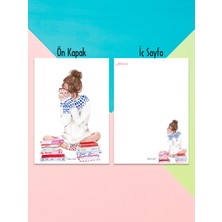 Selis Craft Girl Çizgisiz Notepad 17 Günlük Planlayıcı, Defter, To Do List, Not Defteri, Ajanda