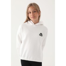 Kappa Kız Çocuk Krem Sweatshirt