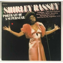 Shirley Bassey Portrait Of A Superstar Lp Plak (Orjinal 1984 Hollanda Baskı)