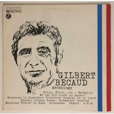 Gilbert Becaud Anthology Double Çift Lp Plak (Orjinal Alman Baskı)