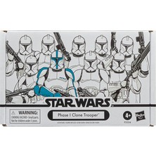 Hasbro Star Wars The Vintage Collection Phase I Clone Trooper Aksiyon Figür Seti