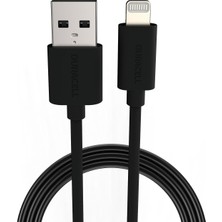 Duracell 2m Lightning To Usb-A Şarj Kablosu - Siyah