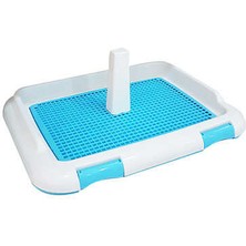 Köpek Tuvaleti Duvarsız Mavi 46 5X36X22 cm