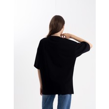 Pull The Hood Unisex Oversize Mor Yosun Electrot Tshirt