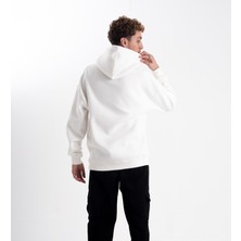 Pull The Hood Unisex Oversize Jordan Logo Baskı Kapşonlu Sweatshirt