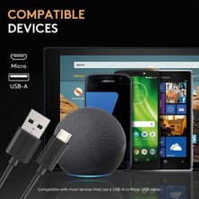 Duracell 1m Usb-A To Micro USB Şarj Kablosu - Siyah