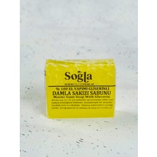 Soğla Bereketli Topraklar Doğal Damla Sakızlı Sabun El Yapımı Gliserinli