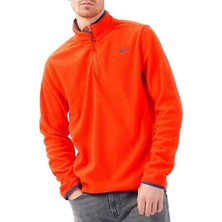 Quiksilver Mission Fz Erkek Turuncu Polar Ceket