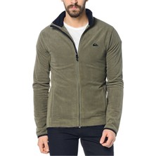 Quiksilver Mission Fz Erkek Yeşil Polar Ceket