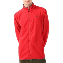 Quiksilver Mission Fz Erkek Kırmızı Polar Ceket