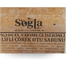 Soğla Bereketli Topraklar Doğal Çörek Otlu Sabun Kabak Lifli ve Gliserinli