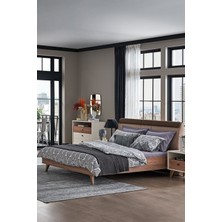 Doğtaş Mayer Çift Kişilik Başlıklı Karyola - Varna 180x200 Cm