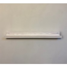 Hier  Hier Ahşap Dekoratif Raf 120 Cm, Duvar Rafı, Doğal Ahşap Raf, Tv Altı Raf, Ahşap Kitaplık Raf, Banyo Rafı