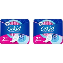 Orkid Ped Ultra Tekli Uzun 7'Li X 2 Adet