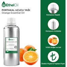 Etheloil Portakal Uçucu Yağı - Etheloil - 1 kg - %100 Saf ve Doğal Uçucu Yağ - Üretici Firma, Yüksek Kalite - Orange Essential Oil - Citrus Sinensis (L.) Osbeck