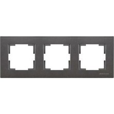 Mutlusan Rita Üçlü Çerçeve Antrasit