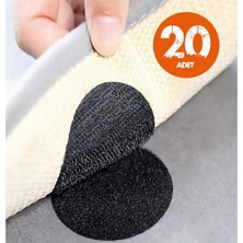 Neler Geldi Neler 20'li Halı Kaydırmaz Kilim Koltuk Örtüsü Sabitleyici Cırt Yıkanabilir Kendinden Yapışkanlı Ped 5 cm